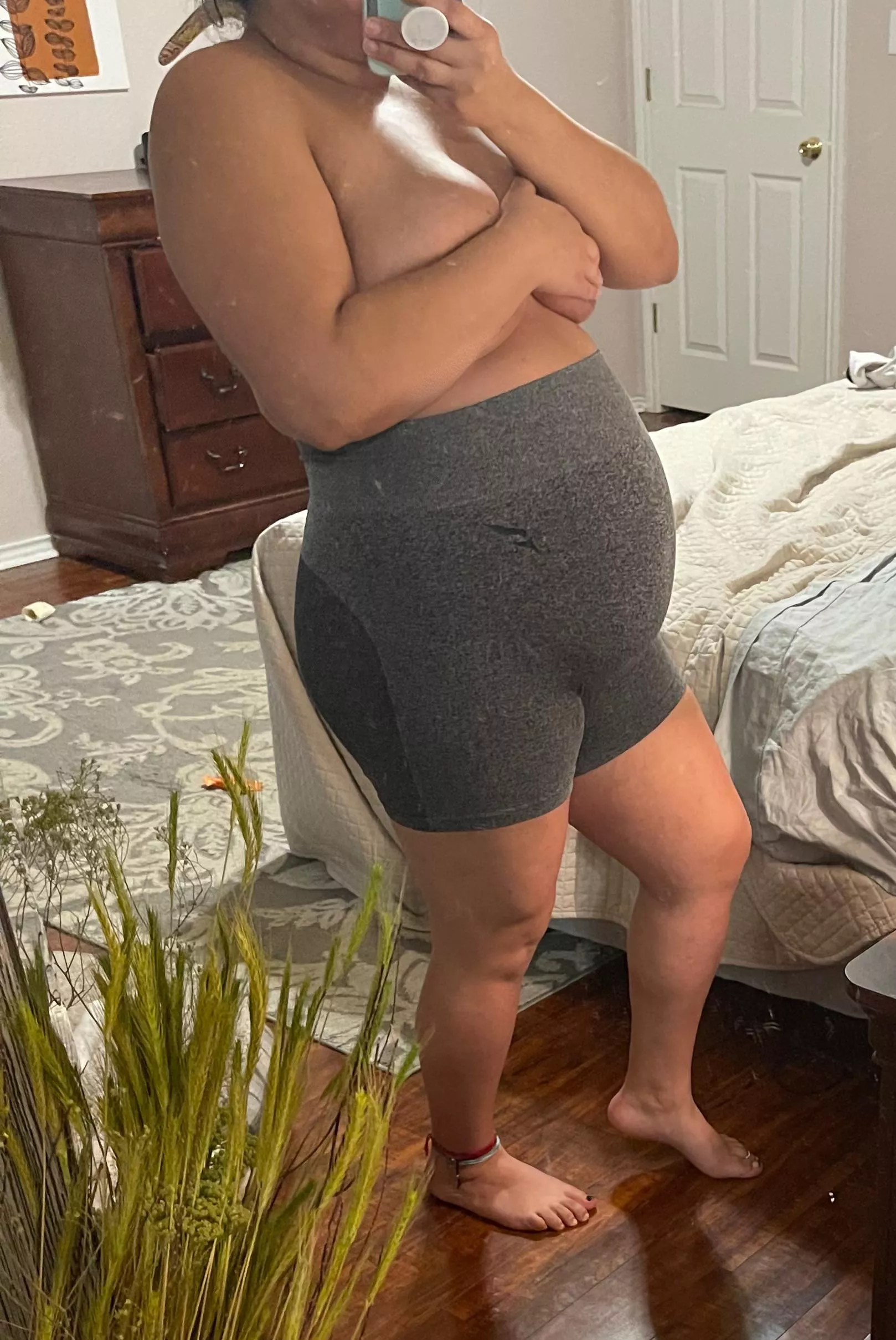 Post walk bump. 😊 who wants to help clean and moisturize now? posted by ensuenos2018