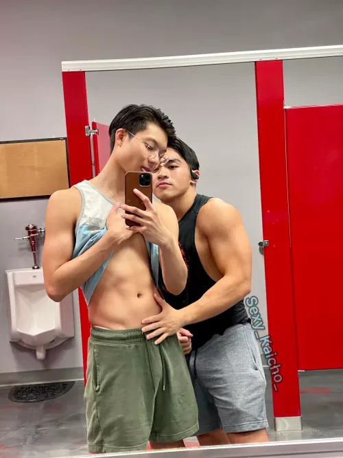 Post work out selfie by Sexy_Kaicho_