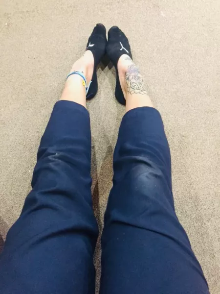 Post work socks ☺️would you mind them ??❤️😇 by kokkina_aphrodit