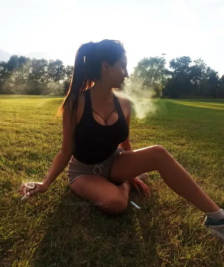 Post workout 🚬 by SmokingCutie_