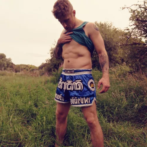 Post workout abs check by XXXHERBIVORE