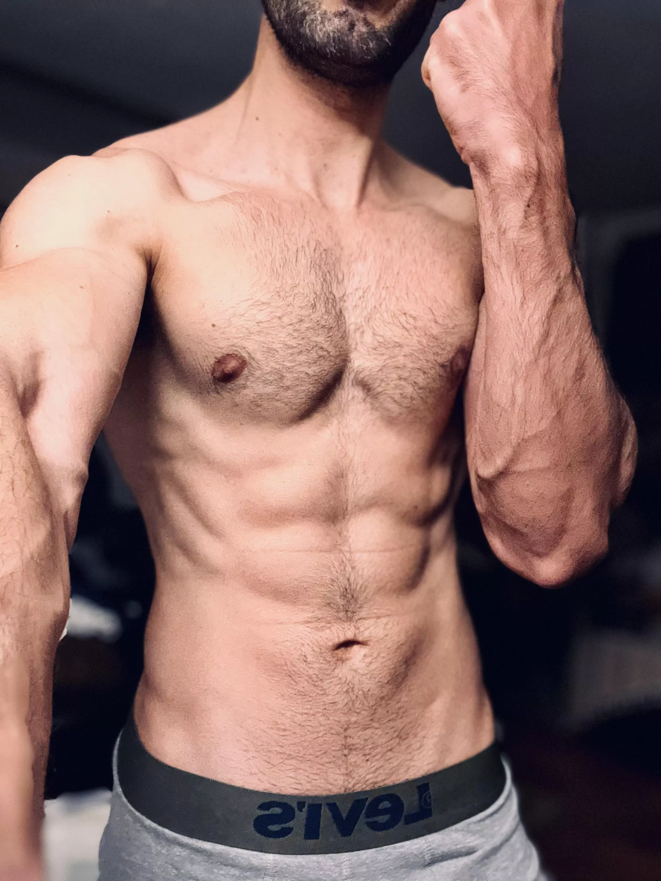 Post workout always reveals my vascularity, especially my forearms. posted by Sir-D-makes-U-Drip