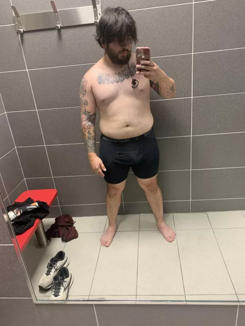 Post workout pic 🙂 by Rad_Dad_1