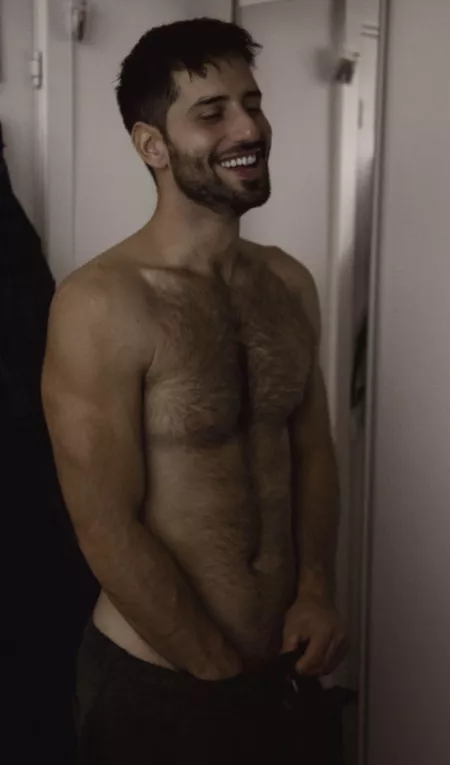 Post workout shower, my friend was making me laugh by Viprogue