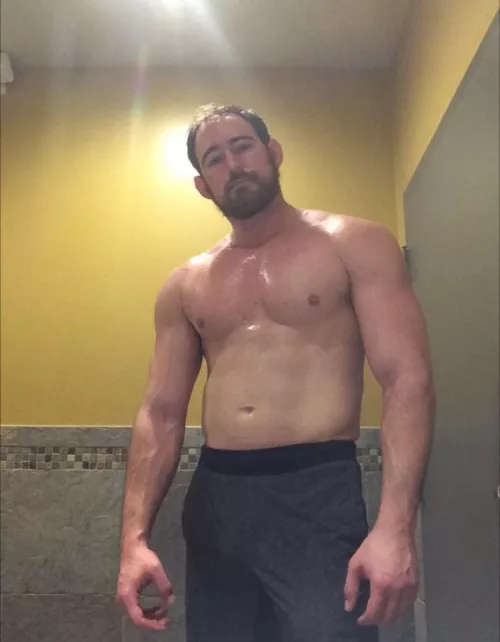 Post workout sweat by muchmuscle4you