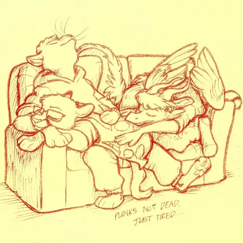 post-band practice nap time by redroganmarshall