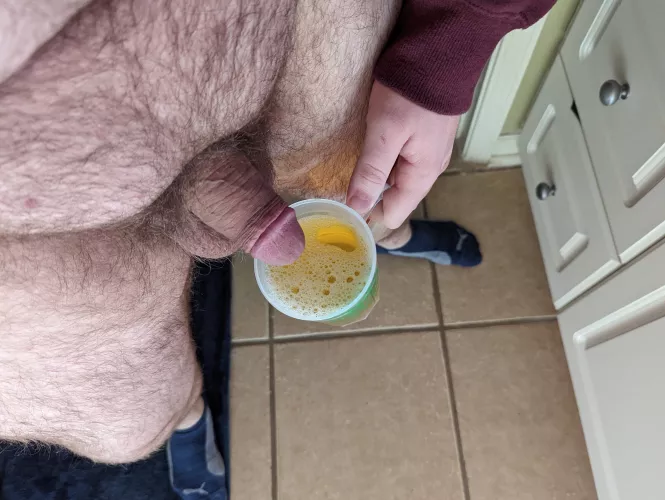 Poured you a drink, or do you prefer straight from the tap?