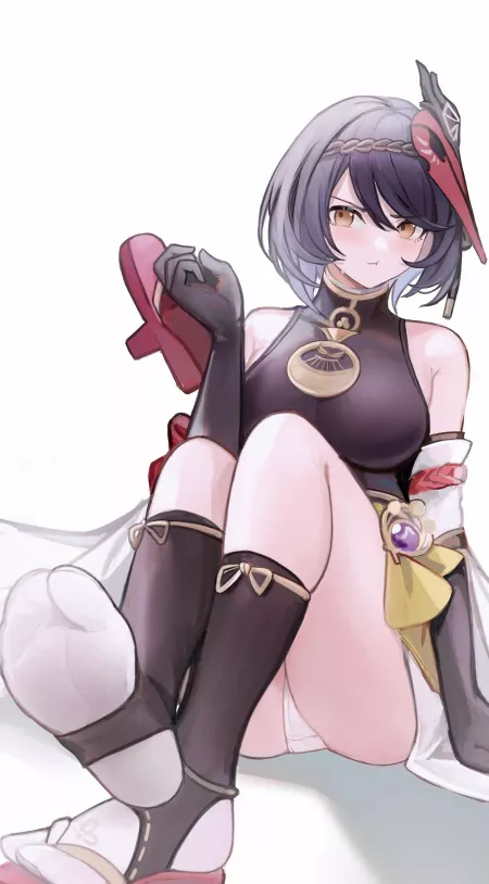 Pouting Sara by Dragon_Shiro