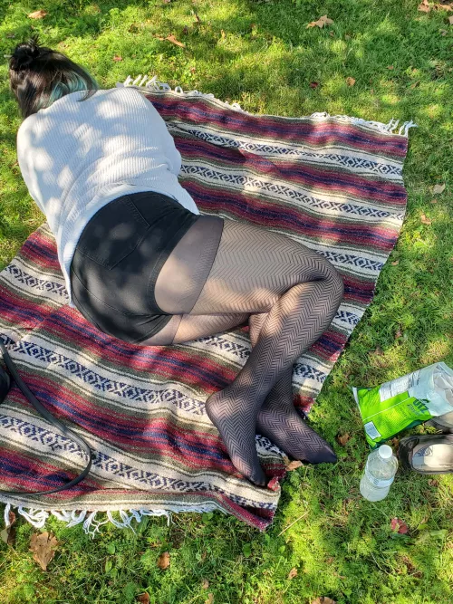 POV I noticed you keep looking at my nylon soles so I ask if you wanna take pictures. by pancakebatter69420