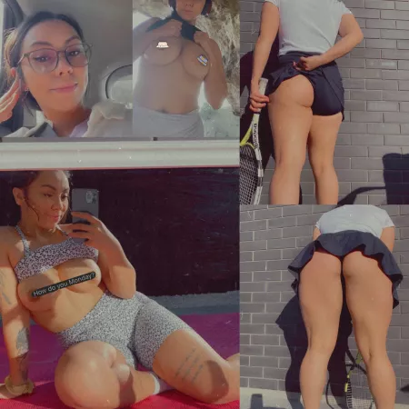 POV: I’m your new babysitter .. your wife is in the shower 👀 What view would you rather walk into 👅 stick your tongue out and imagine putting it on me .. where do you choose 😈💦 by kaitlin1996