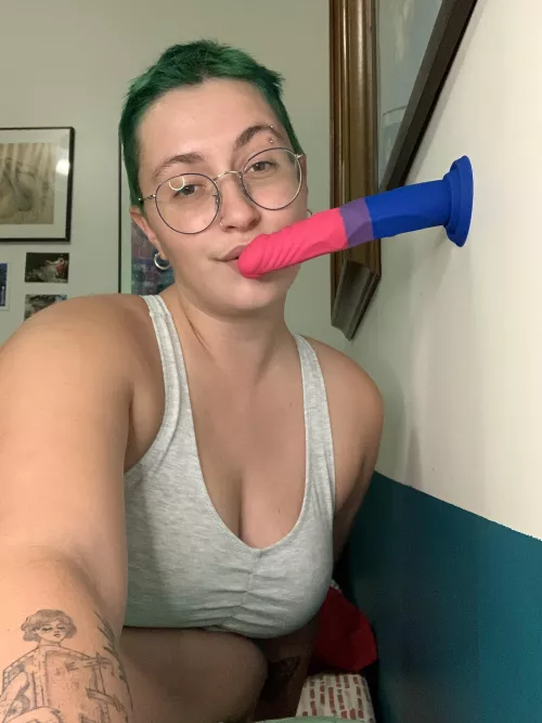 POV: wishing it was yours 🥺 (they/them) by Bad_boi_3000