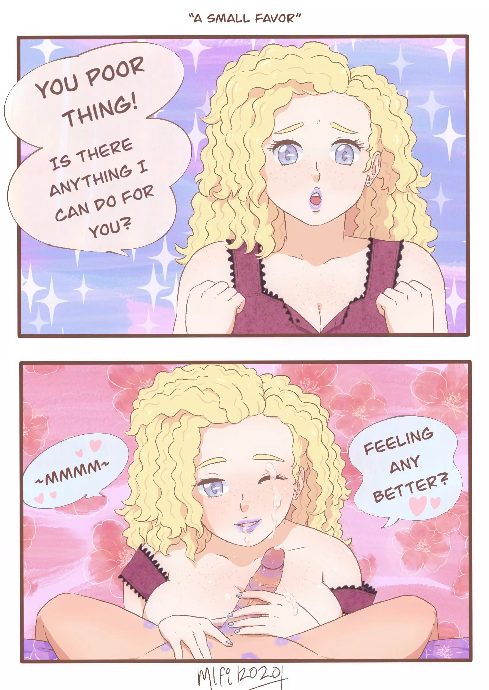 POV: your busty friend sees that you’re feeling down, and wants to help cheer you up (OC) posted by Maelfia