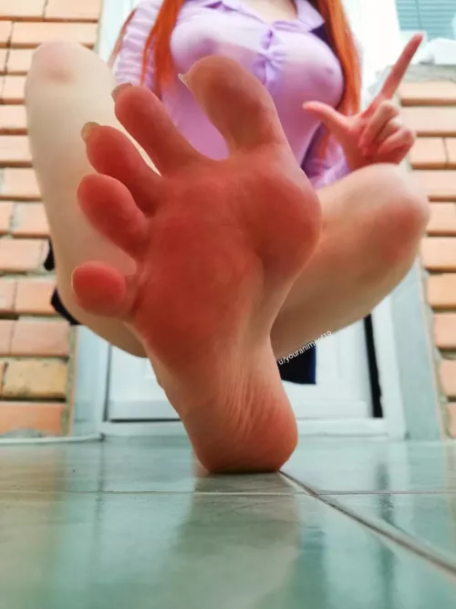 POV: You're getting stomped on by a cute girl 😊 by youranimegf19