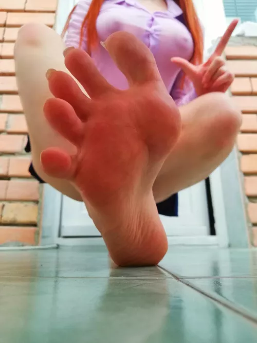 POV: You're getting stomped on by a cute girl 😊 by youranimegf19