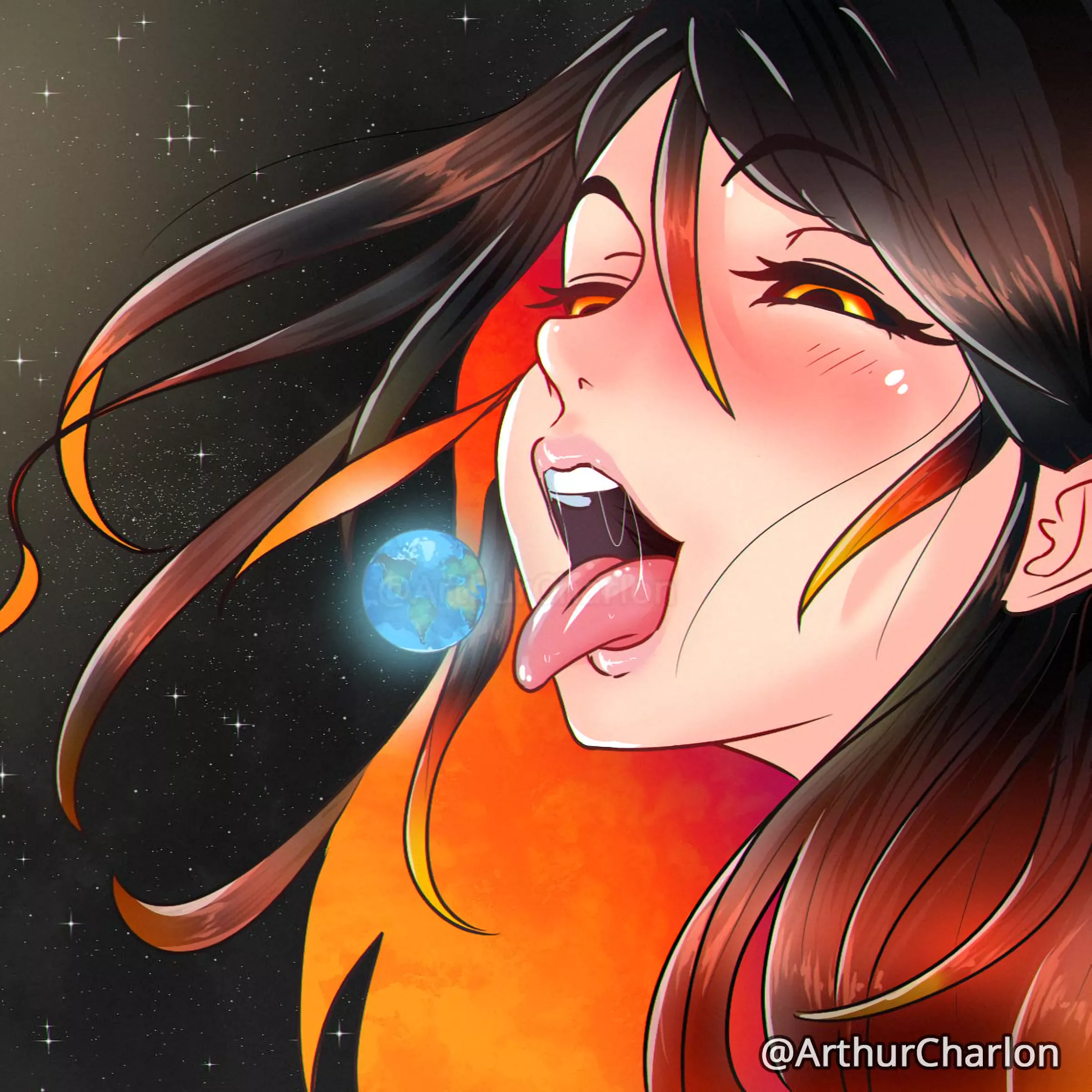 Powehi-chan will eat you up! - Arthur Charlon posted by PowehiSama