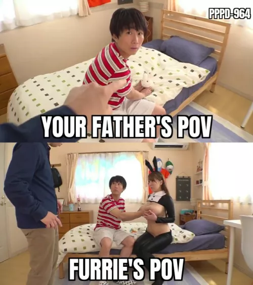 PPPD-964 People: Why are you a furrie? / Me: Why not? UwU by Jinzo_64