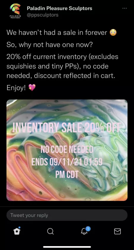 PPS is having 20% off all inventory! by peachesncreamftw