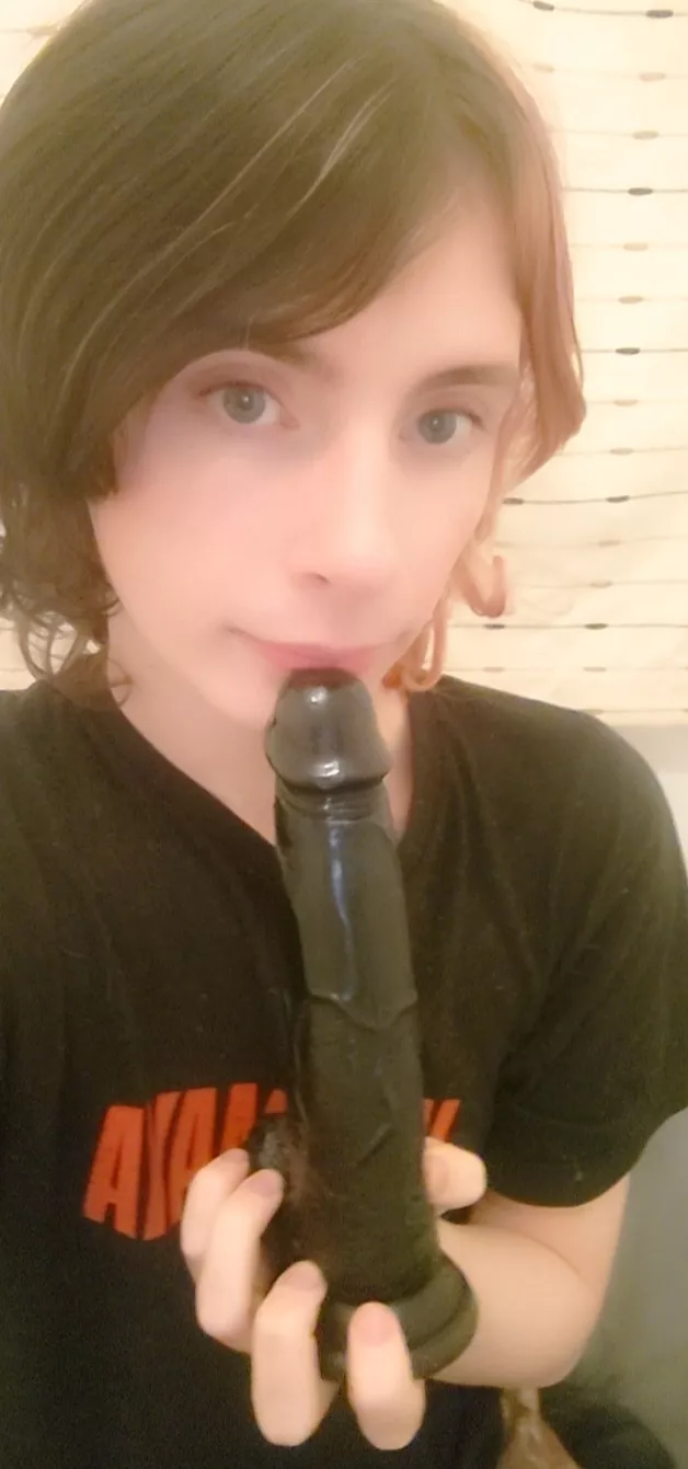 Practicing for the real thing ♠️🖤 posted by Snowybunnygirl