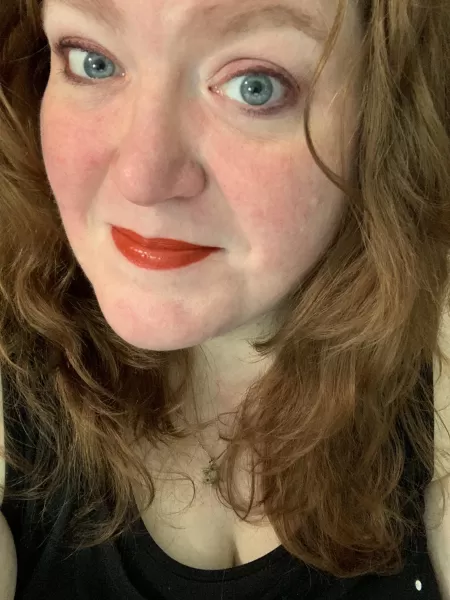 Practicing my eye makeup by llamasandglitter