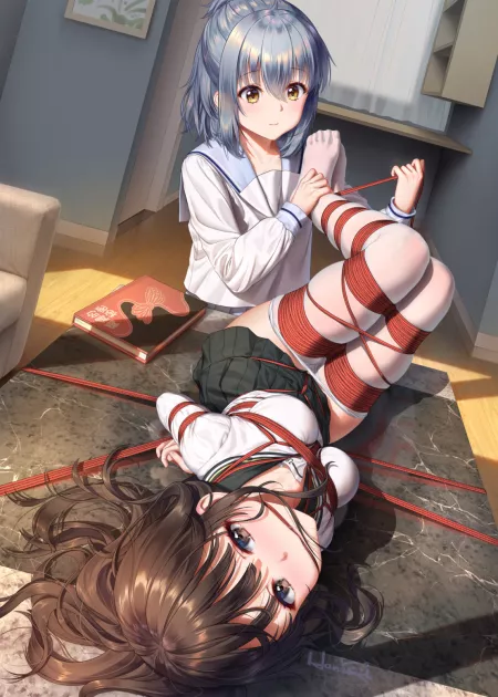 Practicing together by xvderty