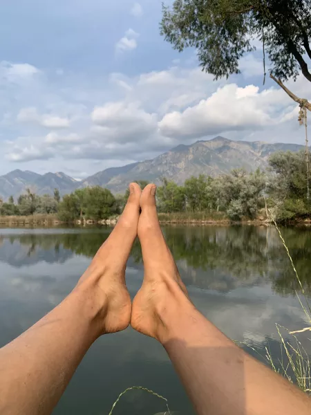 Prayer feet! by 1feralfairy