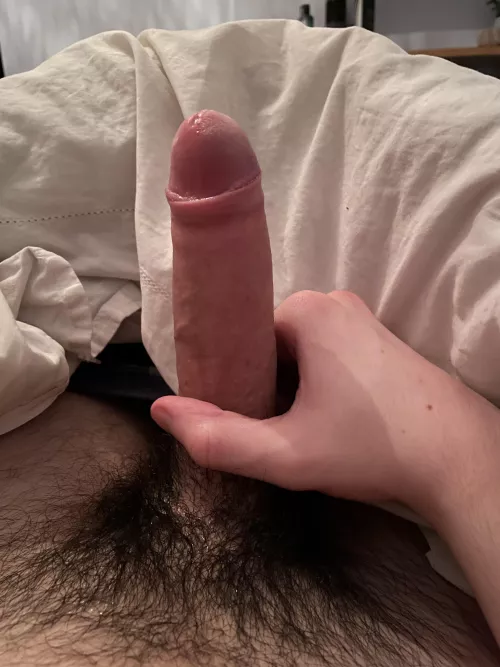 Precum and foreskin by albatrosscream