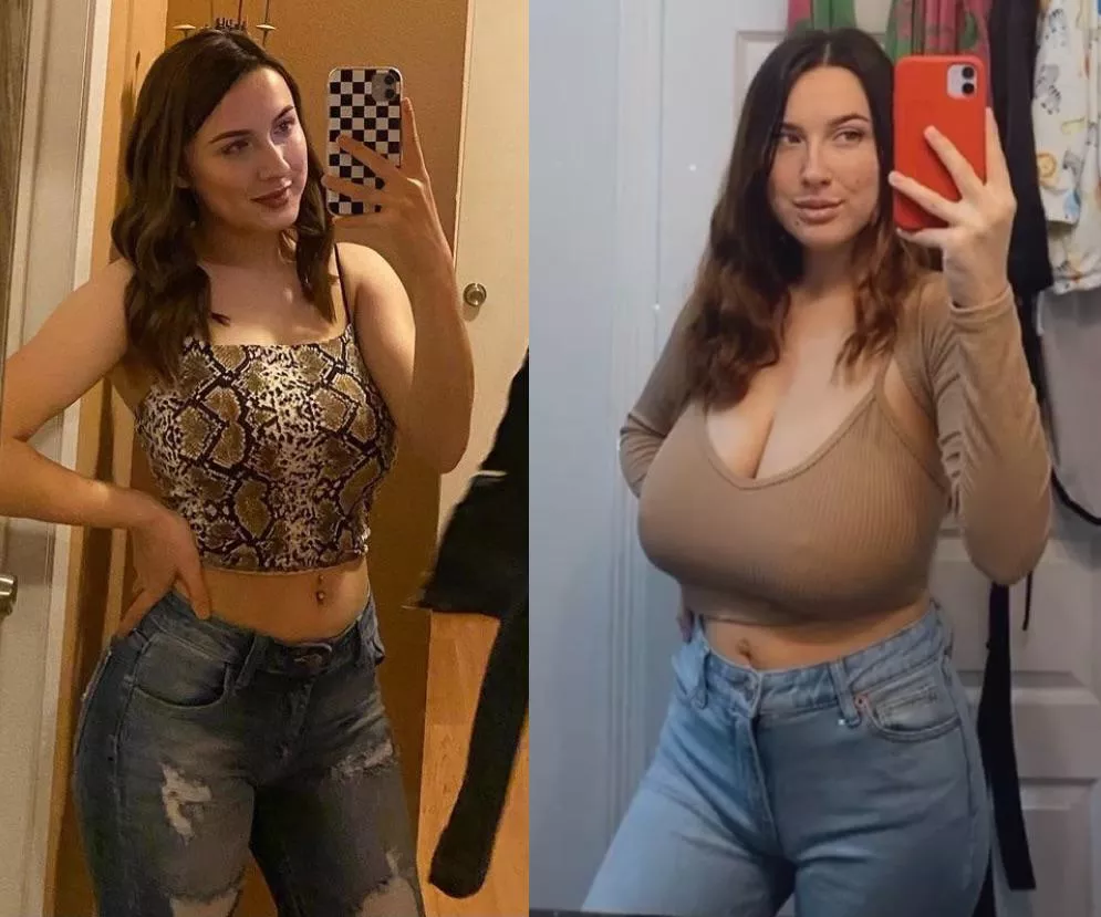 Pregnancy did wonders. Definitely submissive and breedable posted by TittyScout