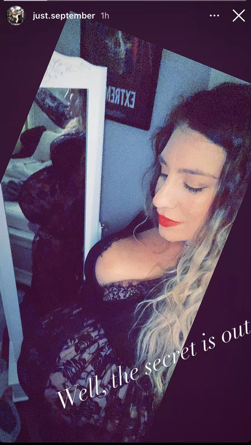 Pregnant again posted by heyfoxymop