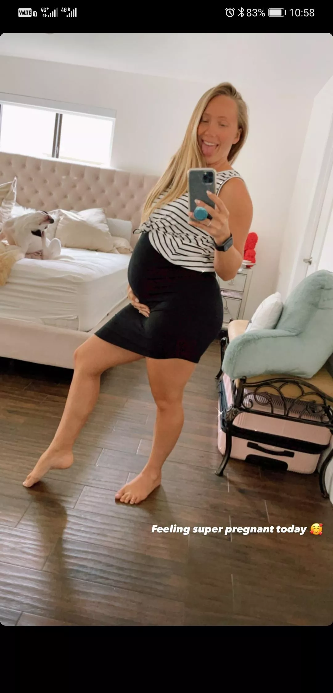 Pregnant angel posted by MoamenElkhawaga