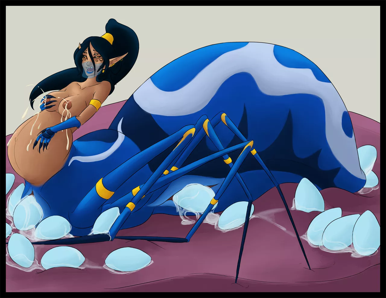 Pregnant Drider posted by spiderbutt_