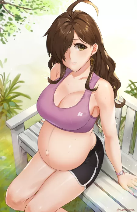 Pregnant Wiz by ok2ed