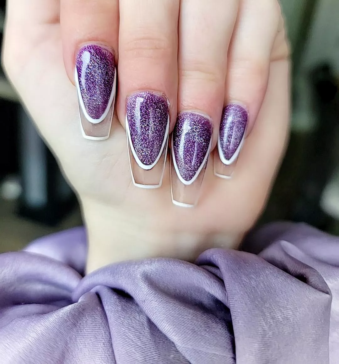 Pretty in purple 💜🤍 posted by mycelium_mother_