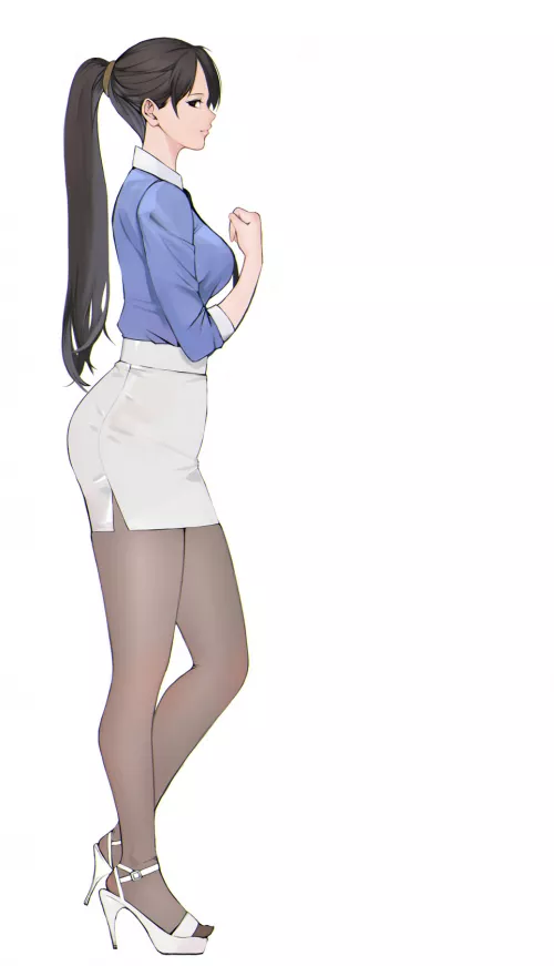 Pretty office lady by ChristianBonifacio1