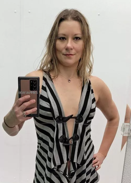 Pretty sure there should be a law against wearing a bra with this shirt. by SexyJammiescpl