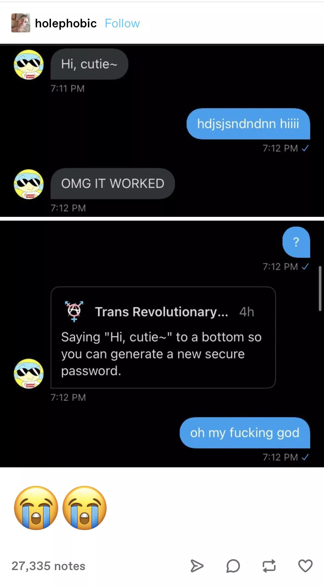 Pretty sure this would work on the whole lot of you too posted by fister_man