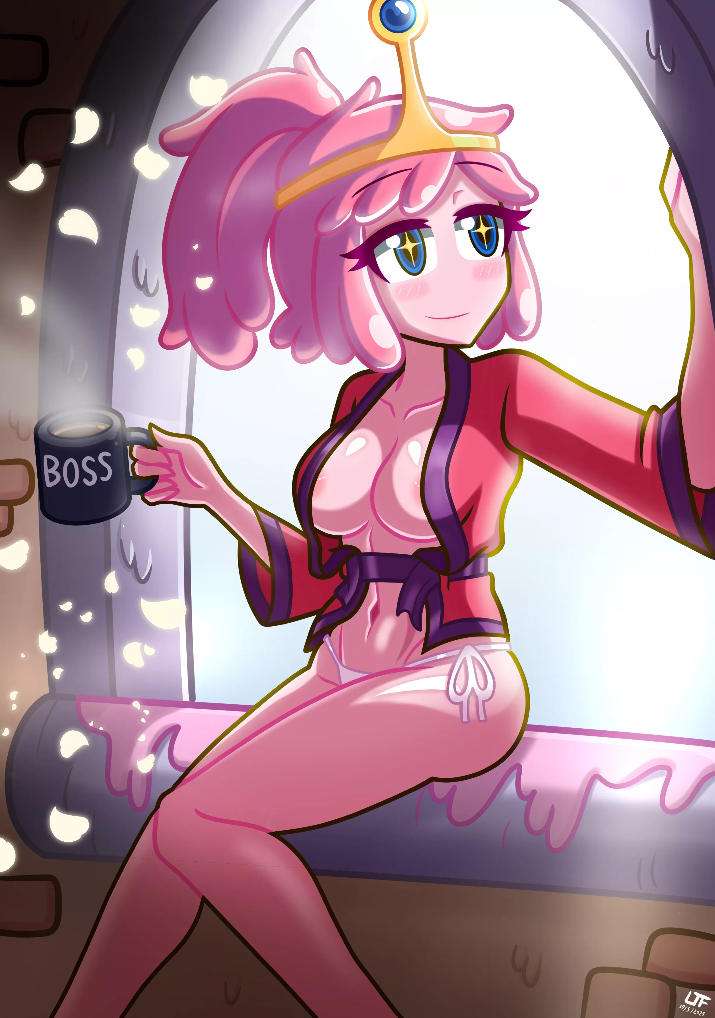 Princess Bubblegum (lezaki-thefatlizard) posted by Gwrrr