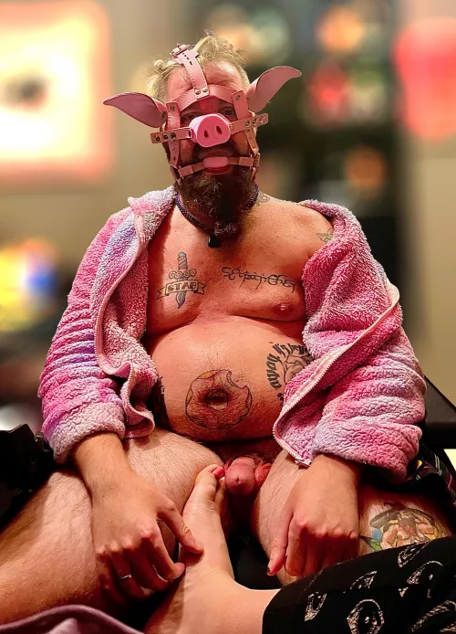 Princess called me piggy enough times that I became one 🐷 by beardic0rn