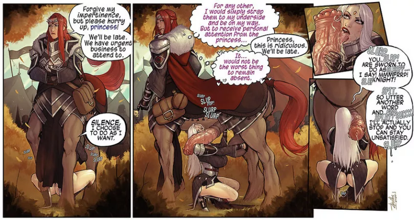 Princess Needs, guard just obey without argue by AdamMDH