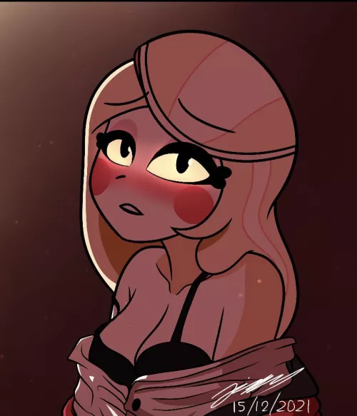 Princess of hell in heat, can someone make a caption of this? by CoomerAssumer