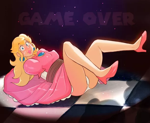 Princess Peach by falseAlias by RefrigeratedGold