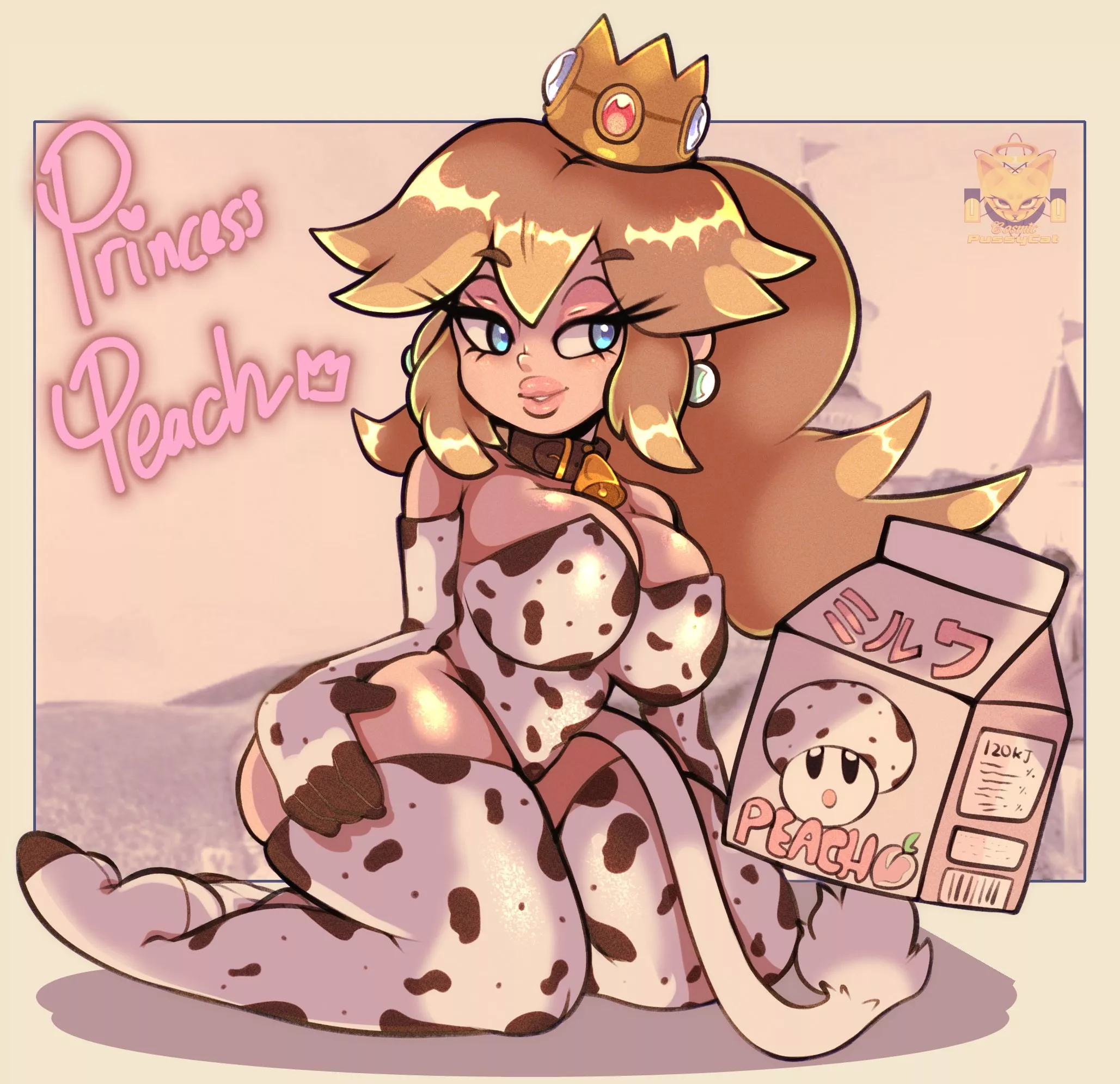 Princess Peach flavor.(@CosmicPussyCat) posted by szili2
