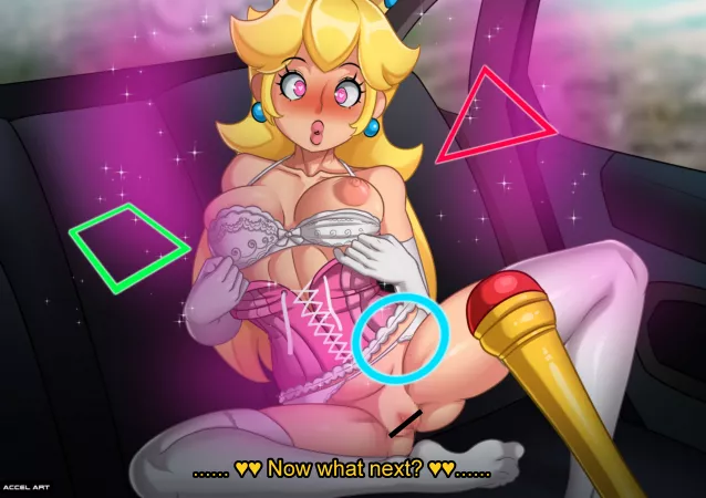 Princess Peach - Waifu Taxi [Super Mario](Accel Art) by [deleted]