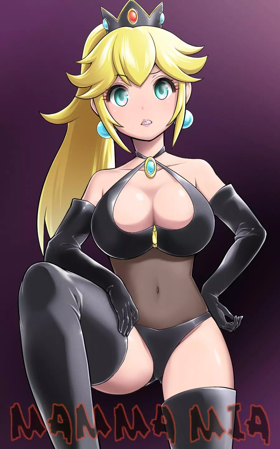 Princess Peach’s torture outfit posted by MrMotherStealer