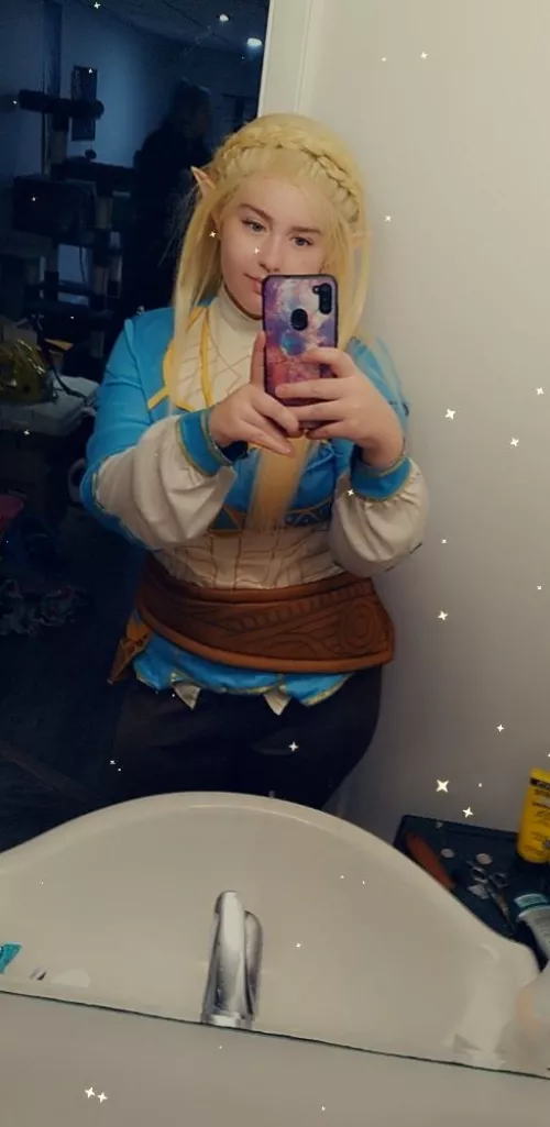 Princess zelda by me by Littleweebbaby