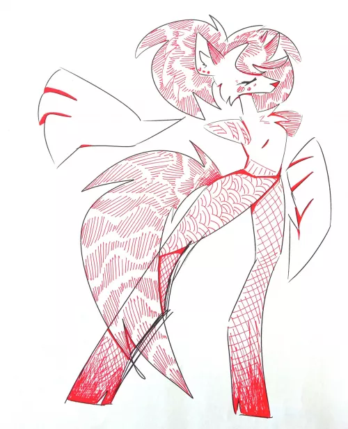 printed, inked and photo'd - art by me by animablu