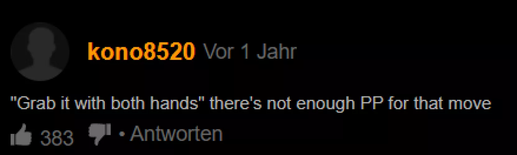 Probably the most relateable comment i ever saw. by saluxus