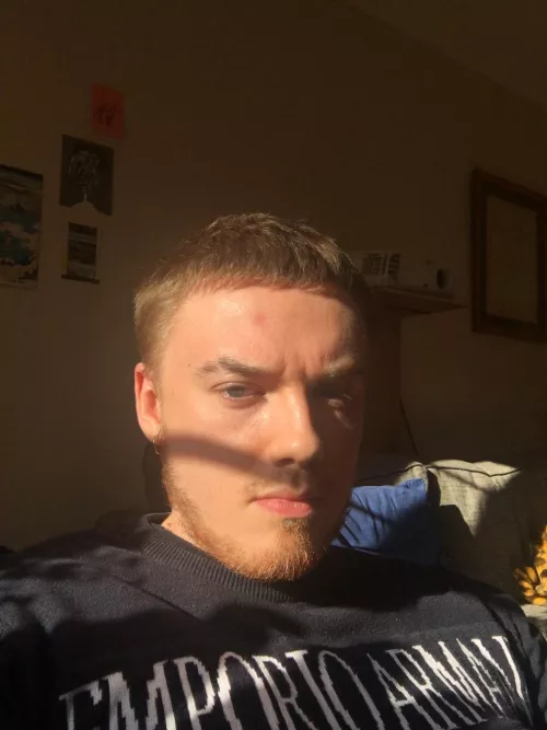 Promise I’m not as moody as I look 😂 by biguncutlad