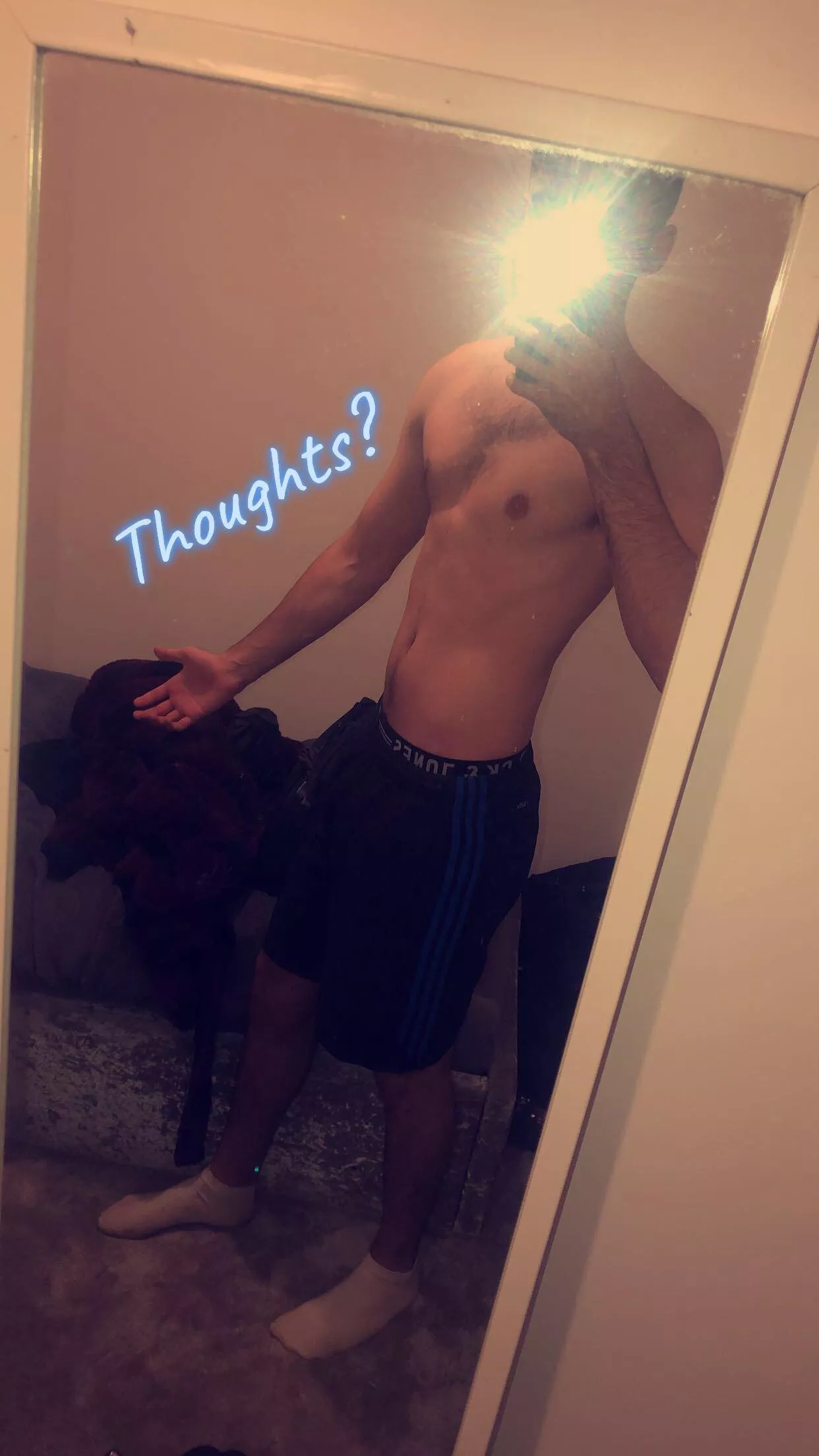 Promise I’m not self-conscious 🌚 although positive vibes would be nice 🥺 posted by Competitive-Stress36