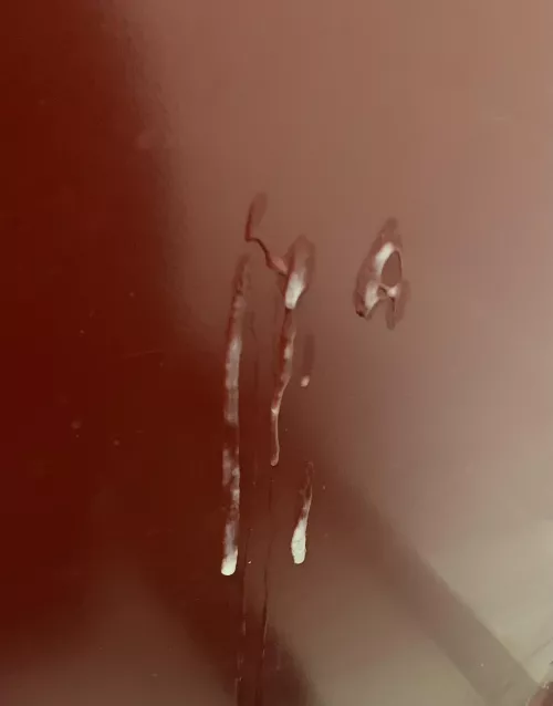 [Proof] cum in public bathroom by greasypizzaboxx