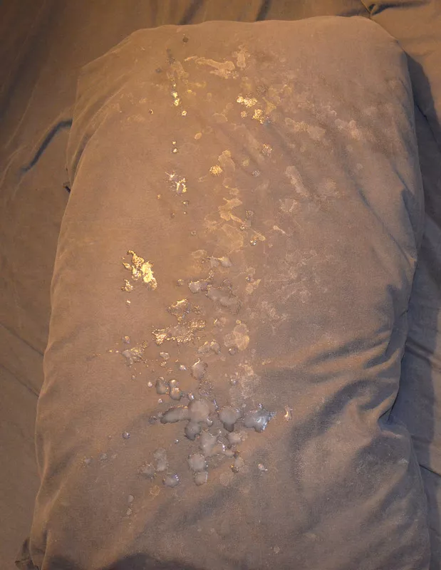 [Proof] Cum on a pillow. Done and done. posted by winning_denial